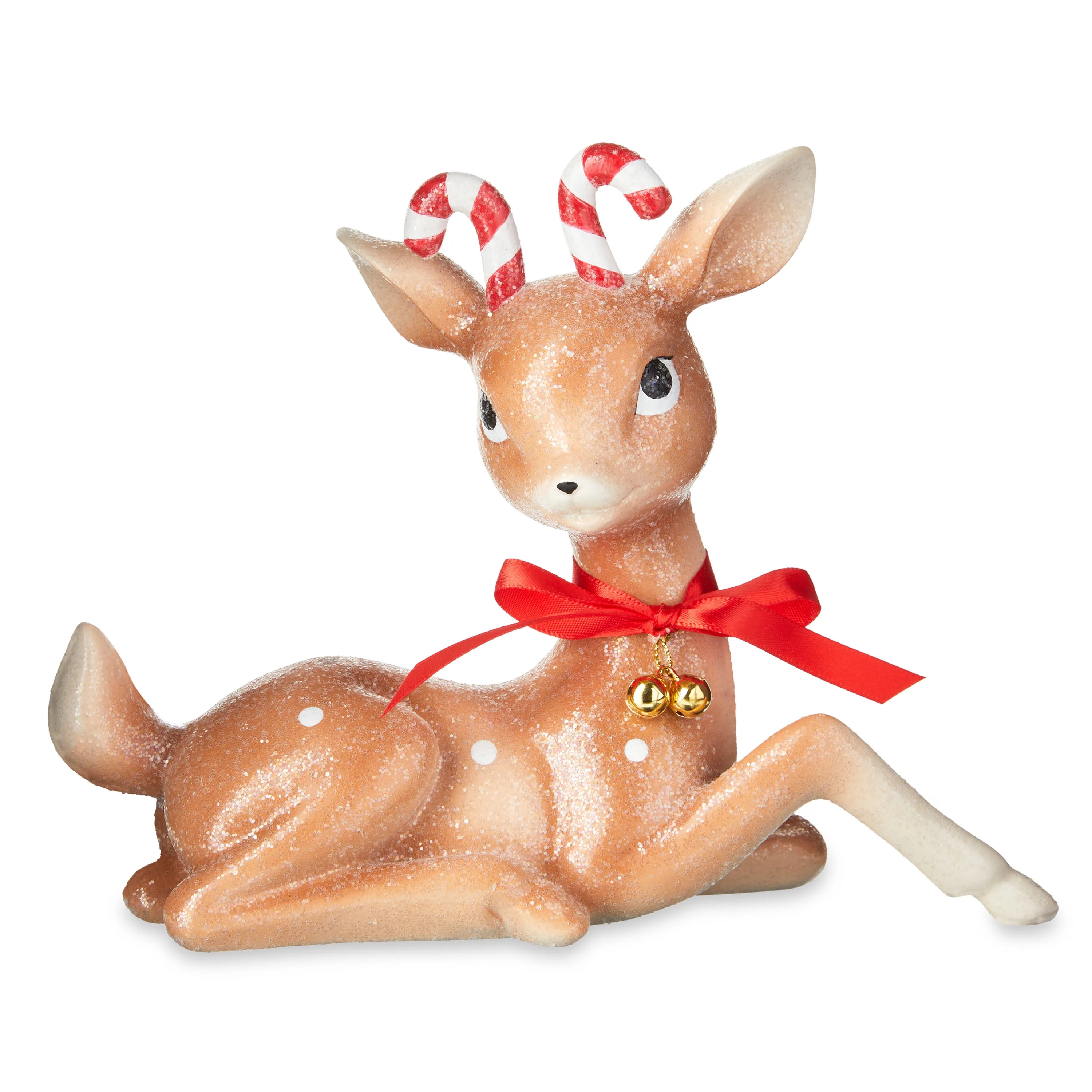 Holiday Time Deer Christmas Figurine Decor New With Tag | Walmart (US)
