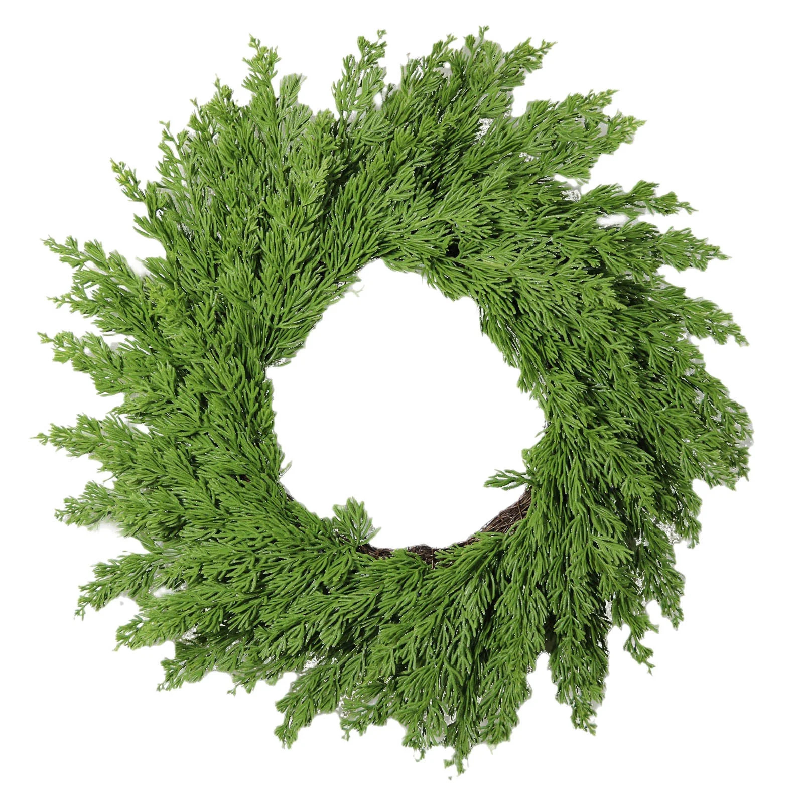 Tkrady 20" Diameter Cedar Wreath - Realistic Christmas Outdoor Wreath, Indoor Holiday Decor for F... | Walmart (US)