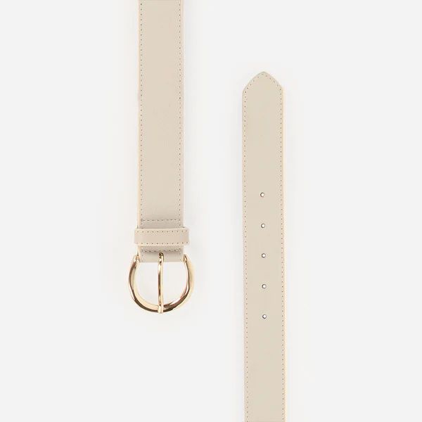 The Complement Belt Gold Oatmeal | Poppy Barley
