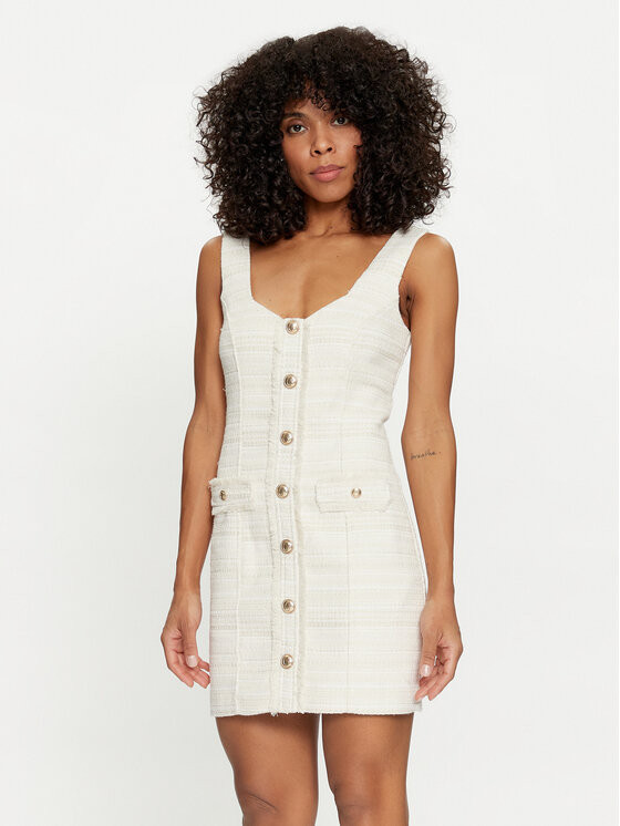 Guess
     
        Vestito da giorno Tosca W4GK53 WG5F2 Écru Slim Fit | Modivo IT