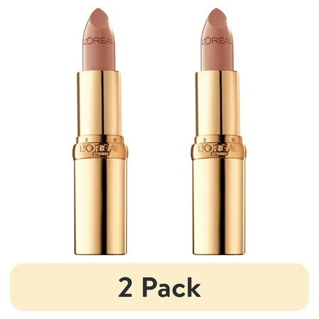 (2 pack) L'Oreal Paris Colour Riche Original Satin Lipstick for Moisturized Lips, 835 Bronze Coin | Walmart (US)
