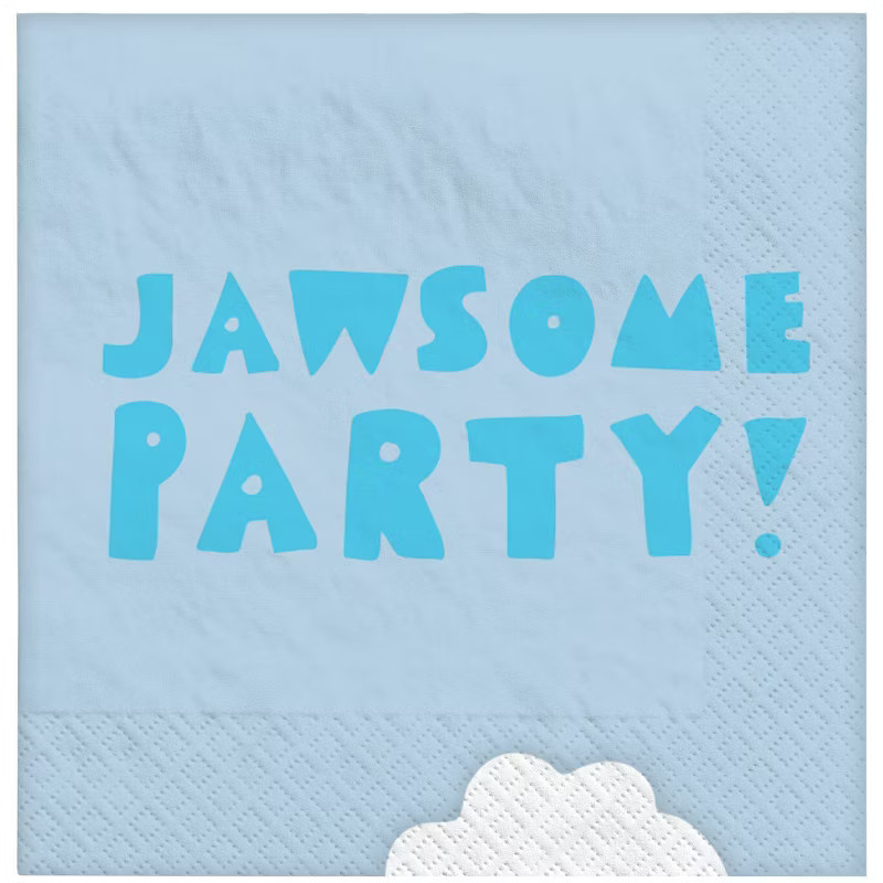 20ct Shark Lunch Napkin - Spritz™ | Target