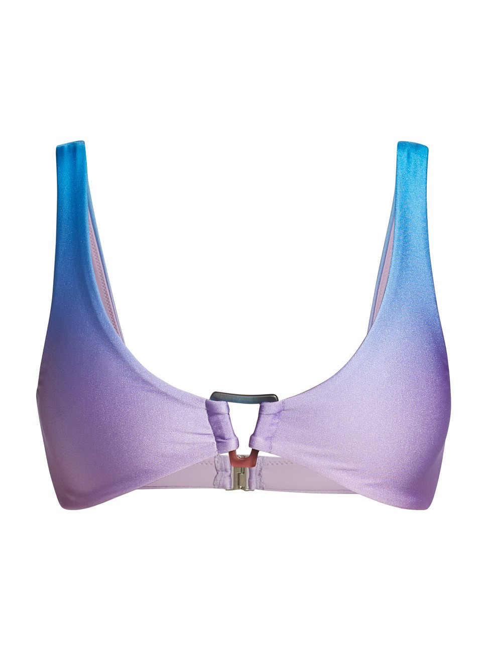 Women's Raquel Ring Bikini Top - Sheer Lilac Ombre - Size Small - Sheer Lilac Ombre - Size Small | Saks Fifth Avenue