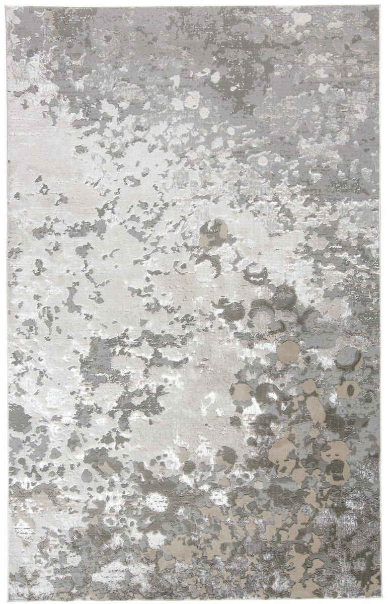 Feizy Micah 3336f Silver - Gray Area Rug | RugStudio.com