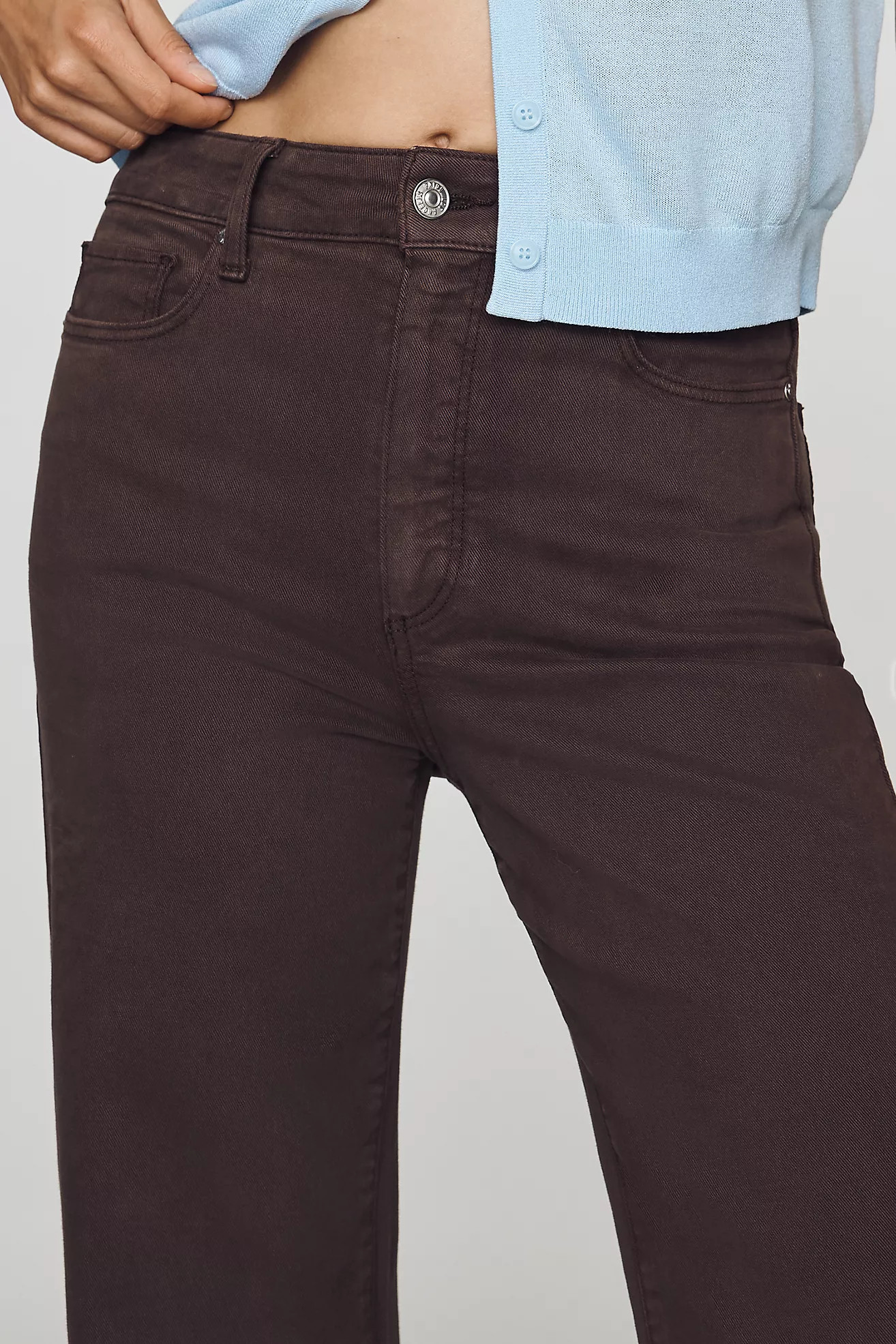 PAIGE Anessa 31" High-Rise Wide-Leg Jeans | Anthropologie (US)