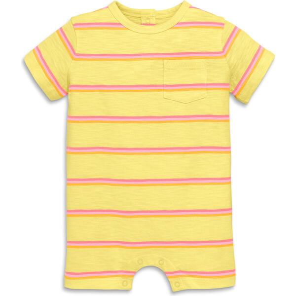 Baby Pocket Shortie, Banana Multi Stripe | Maisonette