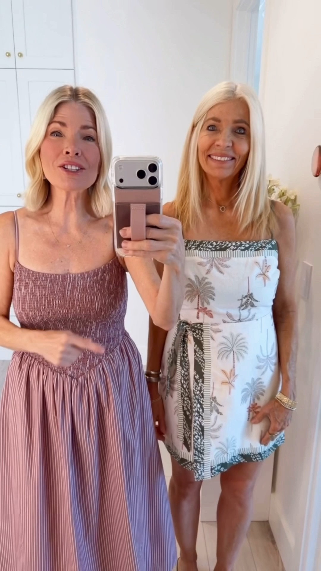 My sister’s adorable linen dress is on sale for $32 and mine is on sale for $90 🤎

#LTKootd #LTKOver40 #LTKSaleAlert