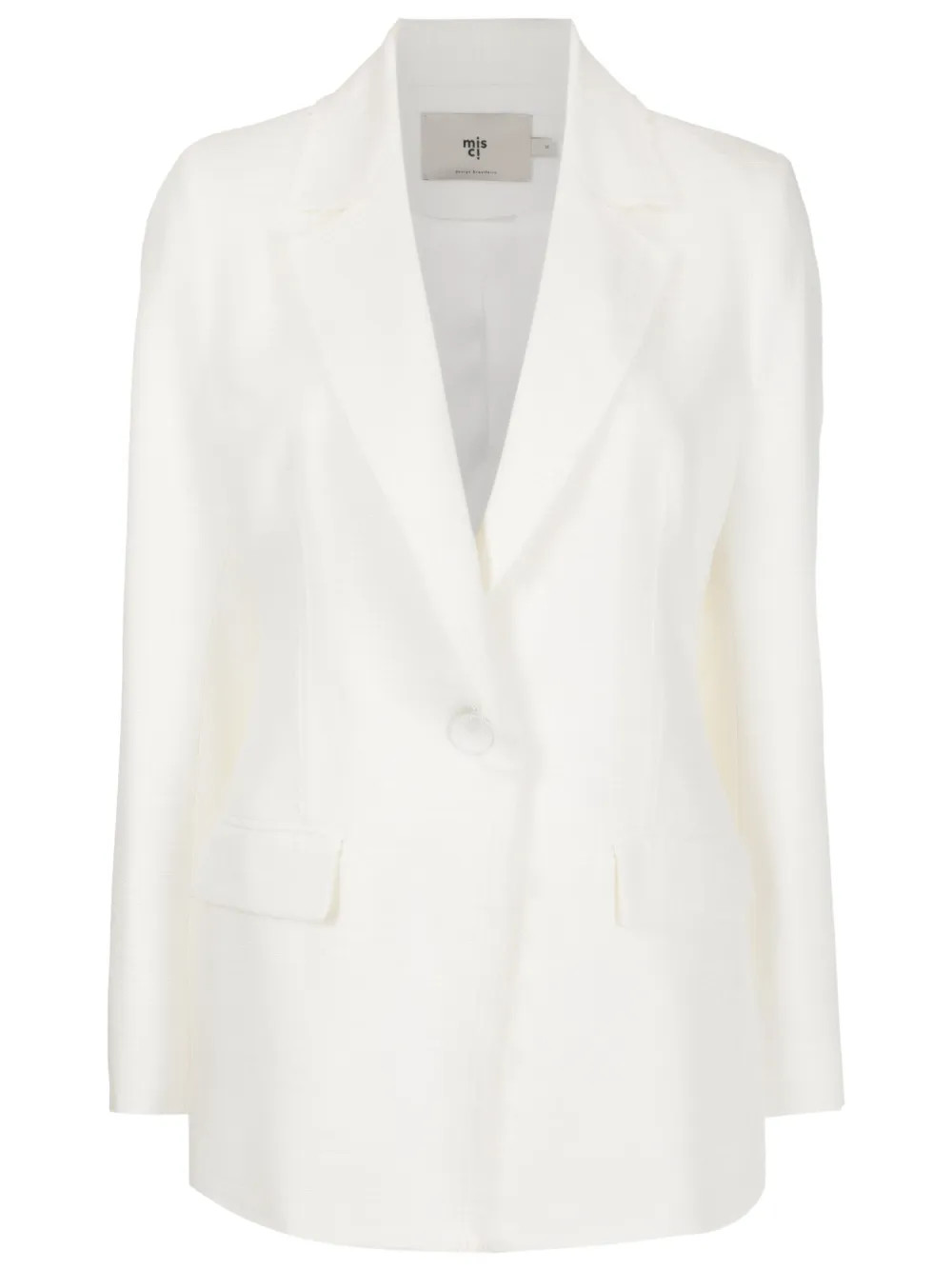 MISCI Pequi single-breasted Blazer | White | FARFETCH BR | Farfetch (BR)