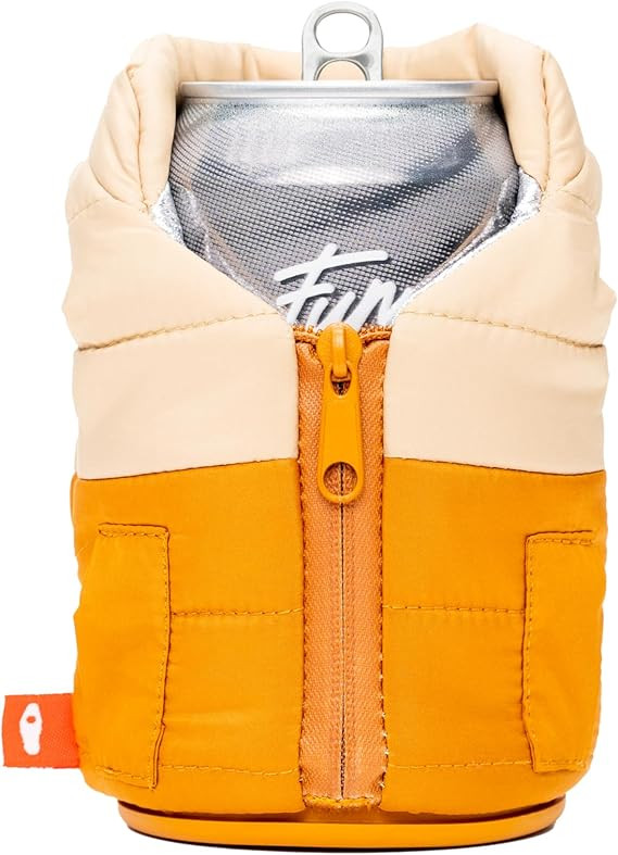 Puffin - The Puffy Vest - Insulated 12 oz Can Cooler I Beer Bottle & Soda Can Insulator, Keep Dri... | Amazon (US)