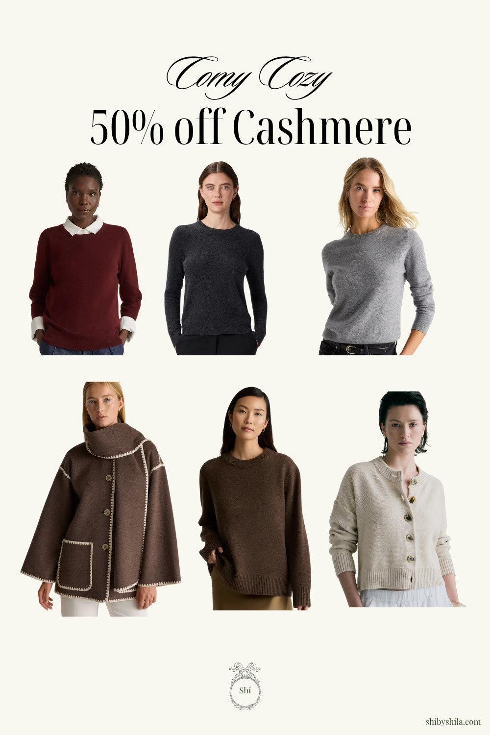 50% off cashmere 

 #LTKSaleAlert #LTKPetite #LTKStyleTip