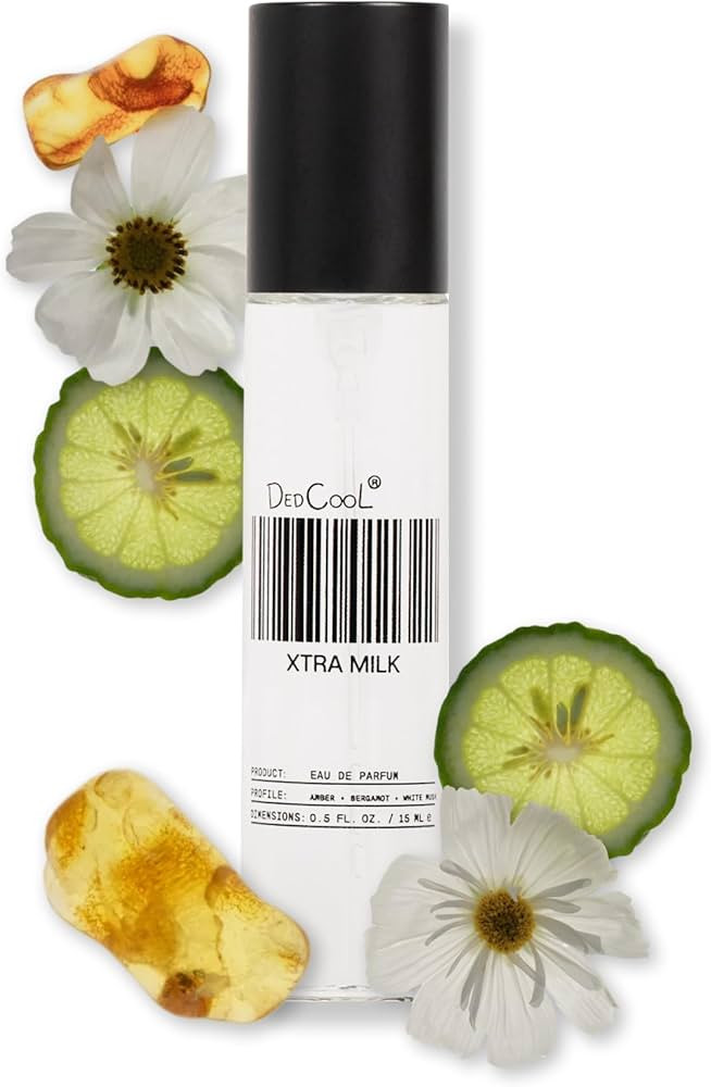 DedCool Eau de Parfum | Xtra Milk | Bergamot, White Musk & Amber | Clean Unisex Fragrance | Non-T... | Amazon (US)