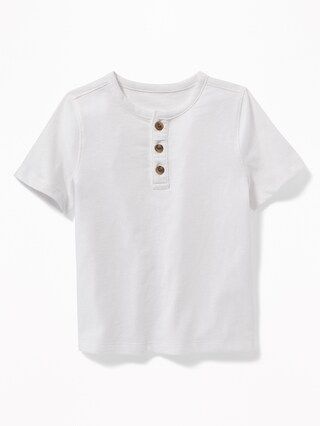 Slub-Knit Henley for Toddler Boys | Old Navy US