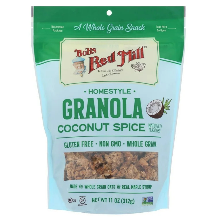Bob's Red Mill, Granola, Gluten Free, Coconut Spice, 11 oz | Walmart (US)