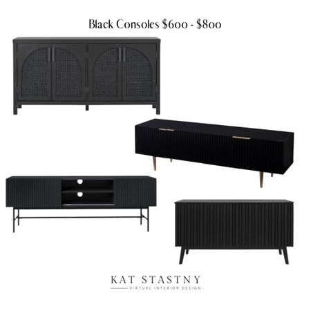 Black tv consoles $600-$800

#LTKunder100 #LTKhome #LTKFind