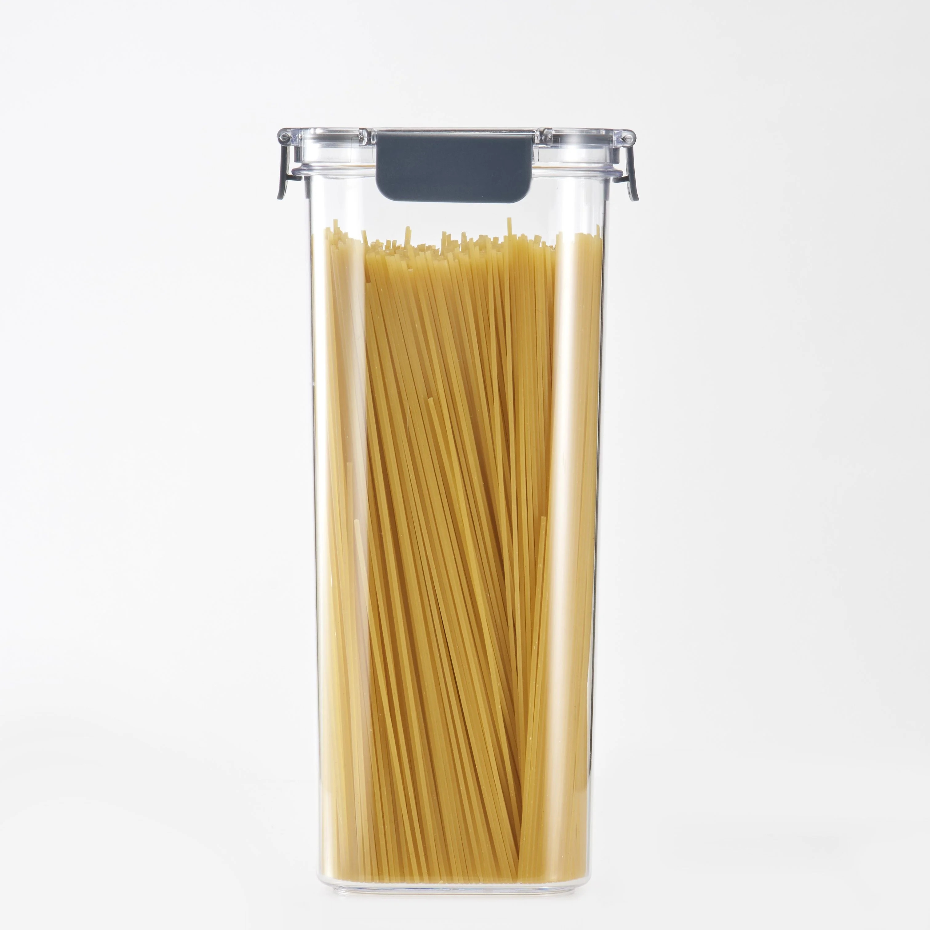 Mainstays 2L Tritan Canister, Clear Lid & Container w/Grey Lock | Walmart (US)