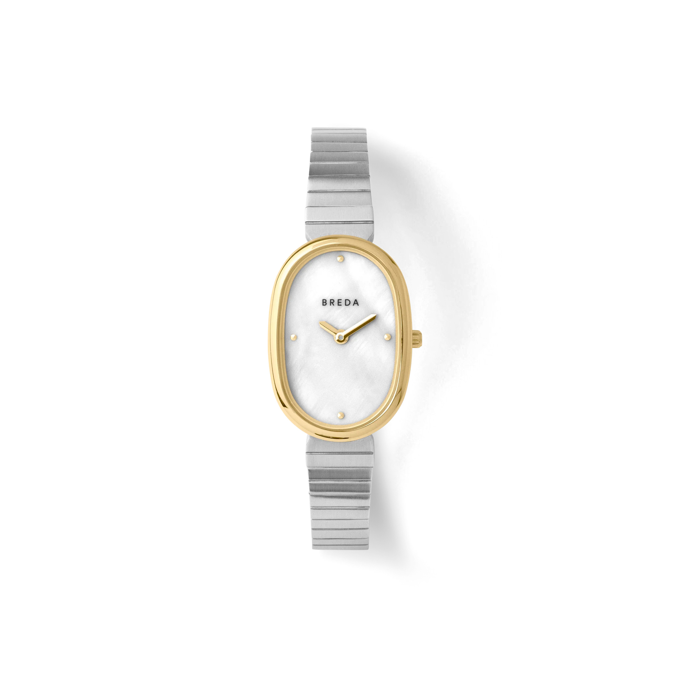 Jane | Metal Oval Watch | 23mm Oval Case | Stainless Steel Bracelet | BREDA Watch | Breda