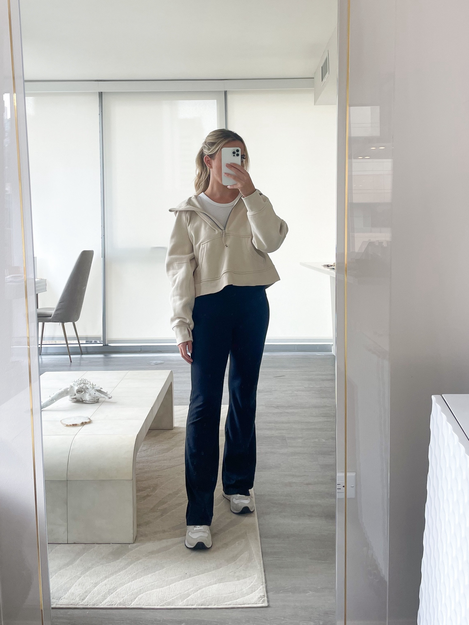 Wearing size XS/S in the sweatshirt-
also linked the Amazon dupe for the Lululemon sweatshirt


flare leggings, flare pants, new balance, lounge outfit, weekend outfit, casual outfit, loungewear, lululemon outfit, running errands. American Eagle pants aerie pants#LTKfitness #LTKtravel

#LTKTravel #LTKU #LTKActive