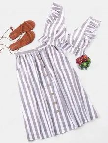 Striped Crop Top and Skirt Set | ZAFUL (Global)
