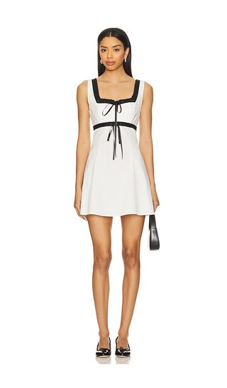 Carolyn Mini Dress in White | Revolve Clothing (Global)