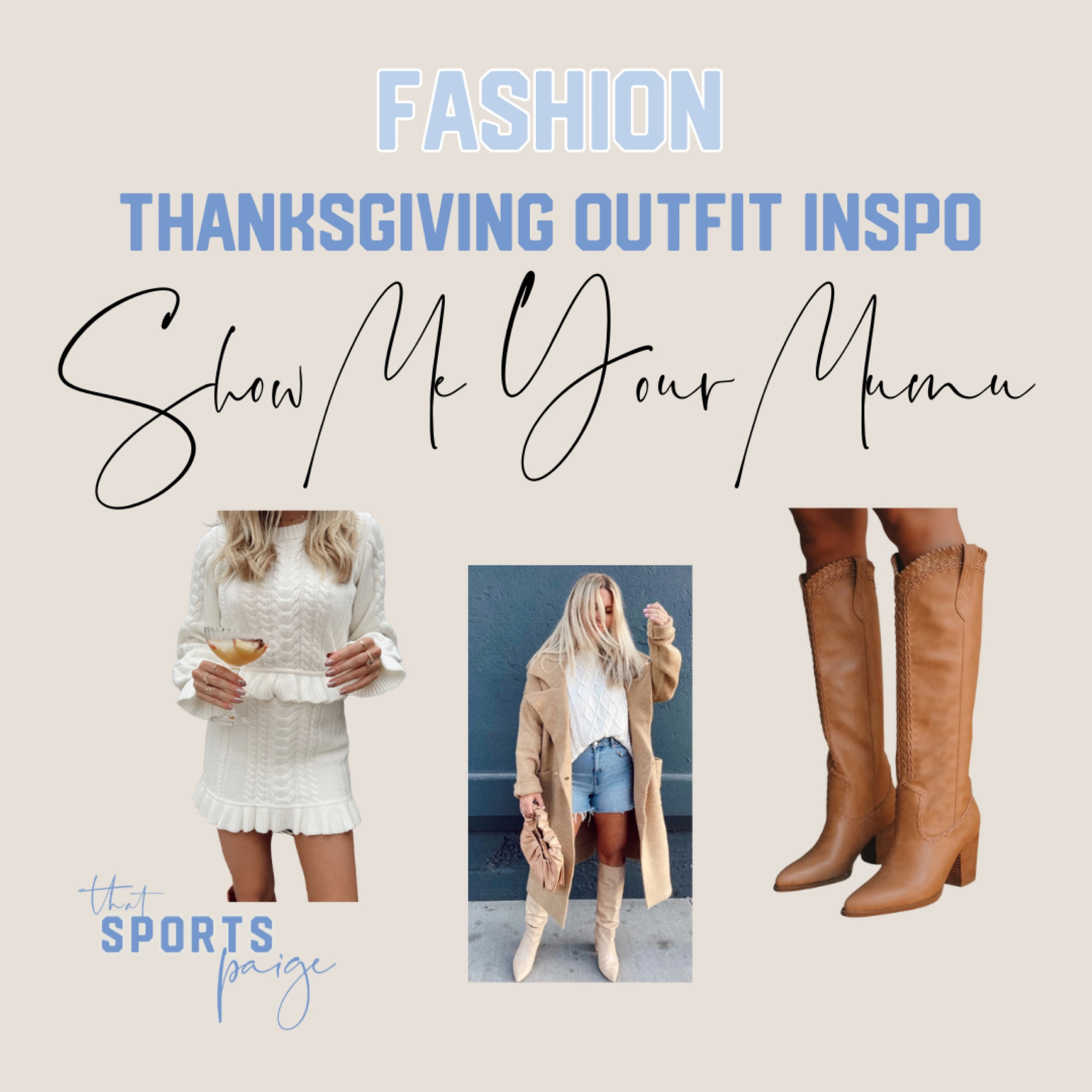 Thanksgiving outfit inspo from Show Me Your Mumu

#LTKstyletip #LTKshoecrush #LTKSeasonal