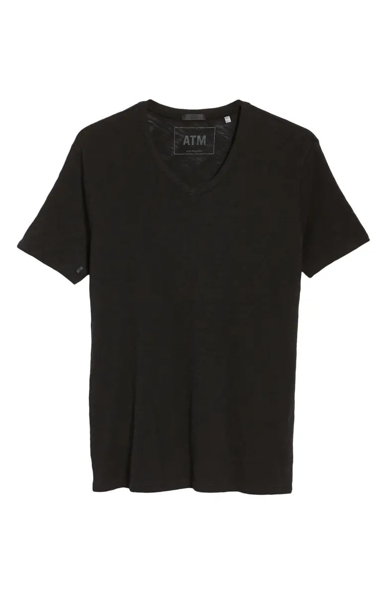 ATM Anthony Thomas Melillo Slub V-Neck T-Shirt | Nordstrom | Nordstrom
