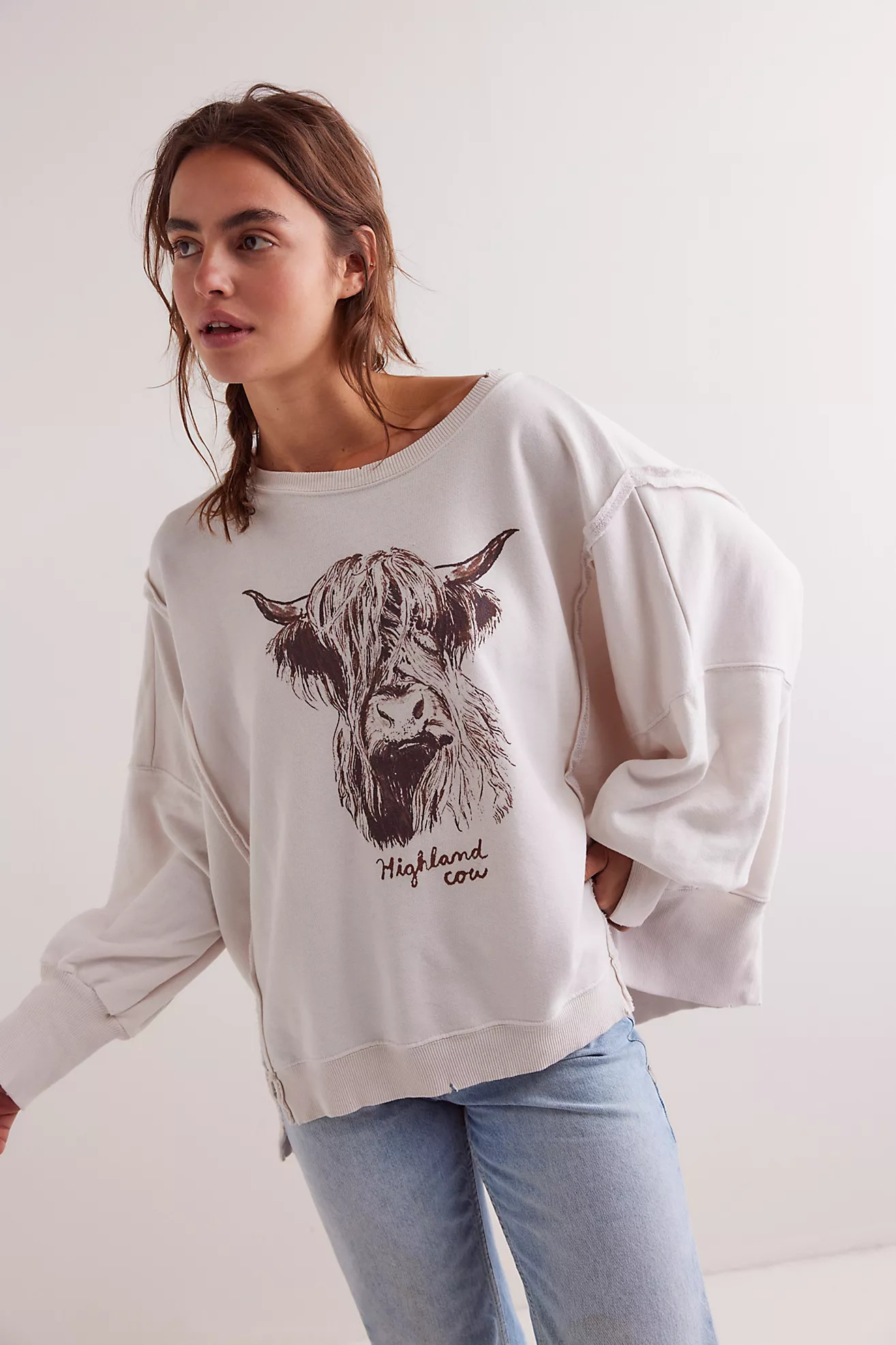 We The Free Graphic Camden Pullover | Free People (Global - UK&FR Excluded)