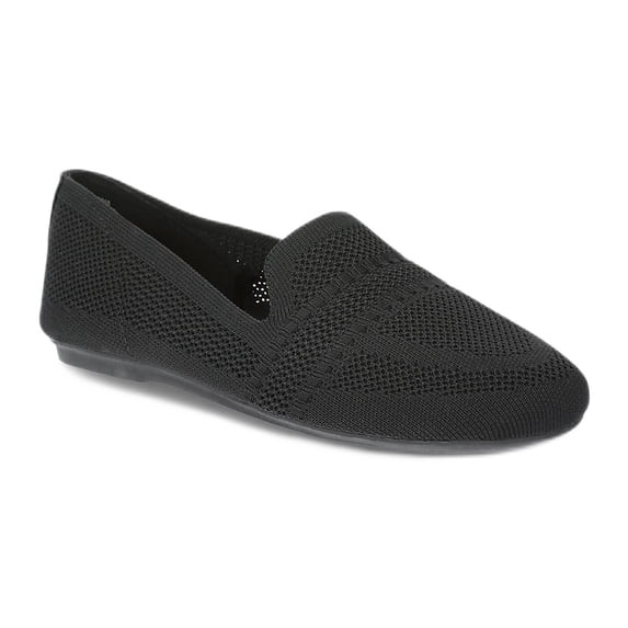 Time and Tru Women's Knit Loafers | Walmart (US)