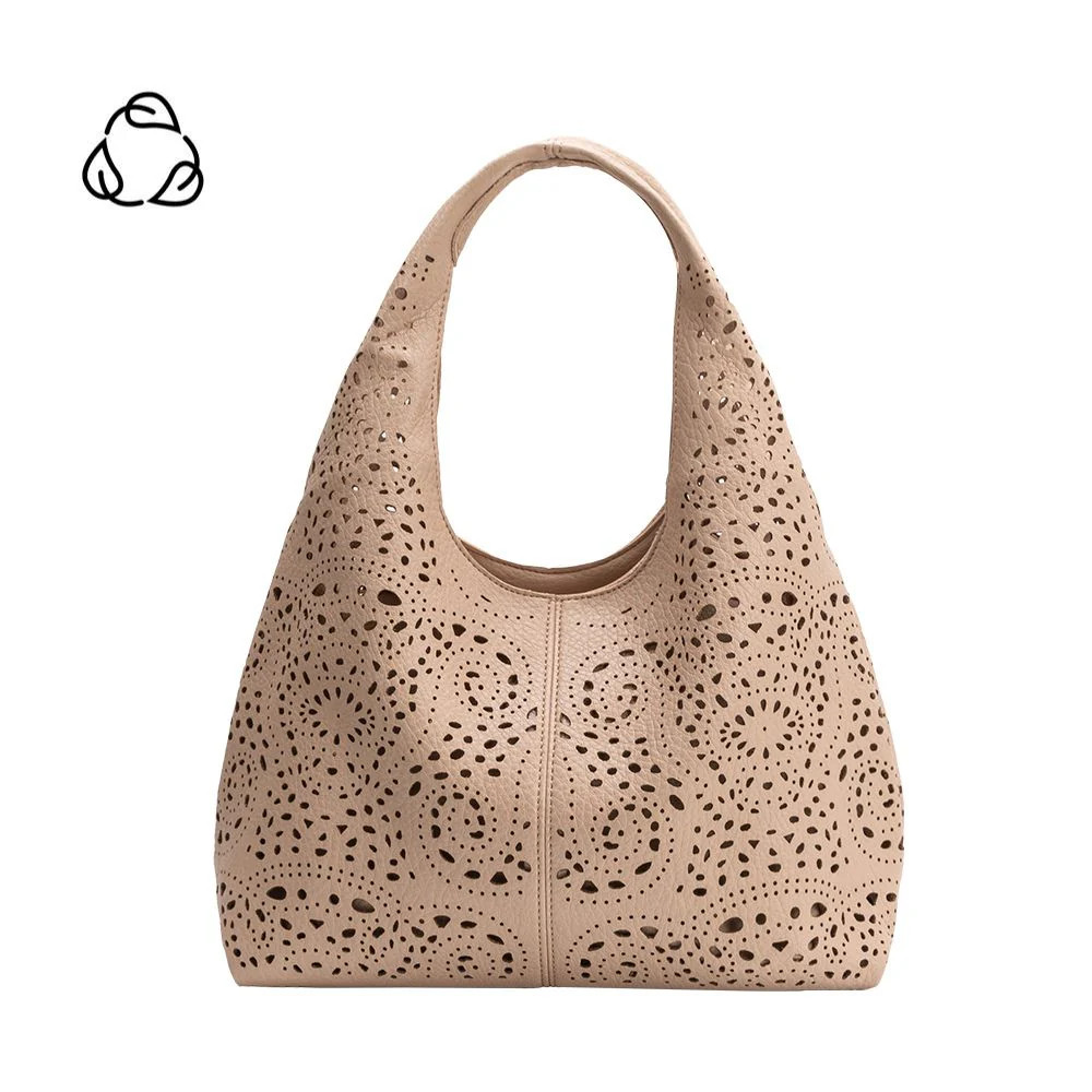Nude Farrow Small Vegan Leather Tote Bag | Melie Bianco | Melie Bianco