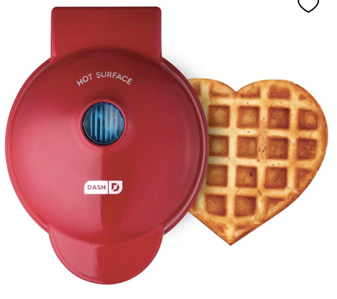 Dash Mini Design Heart Waffle Maker for the cook enthusiasts! 

#LTKWilliamsSonoma #LTKDashMini

#LTKHome #LTKfoodie #LTKValentine