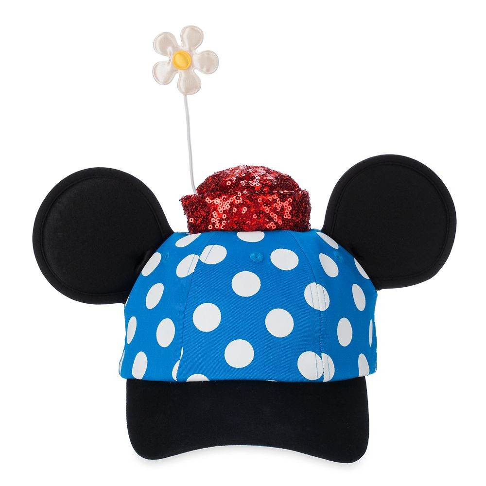 Minnie Mouse Ears Baseball Cap for Adults – Flower | Disney Store