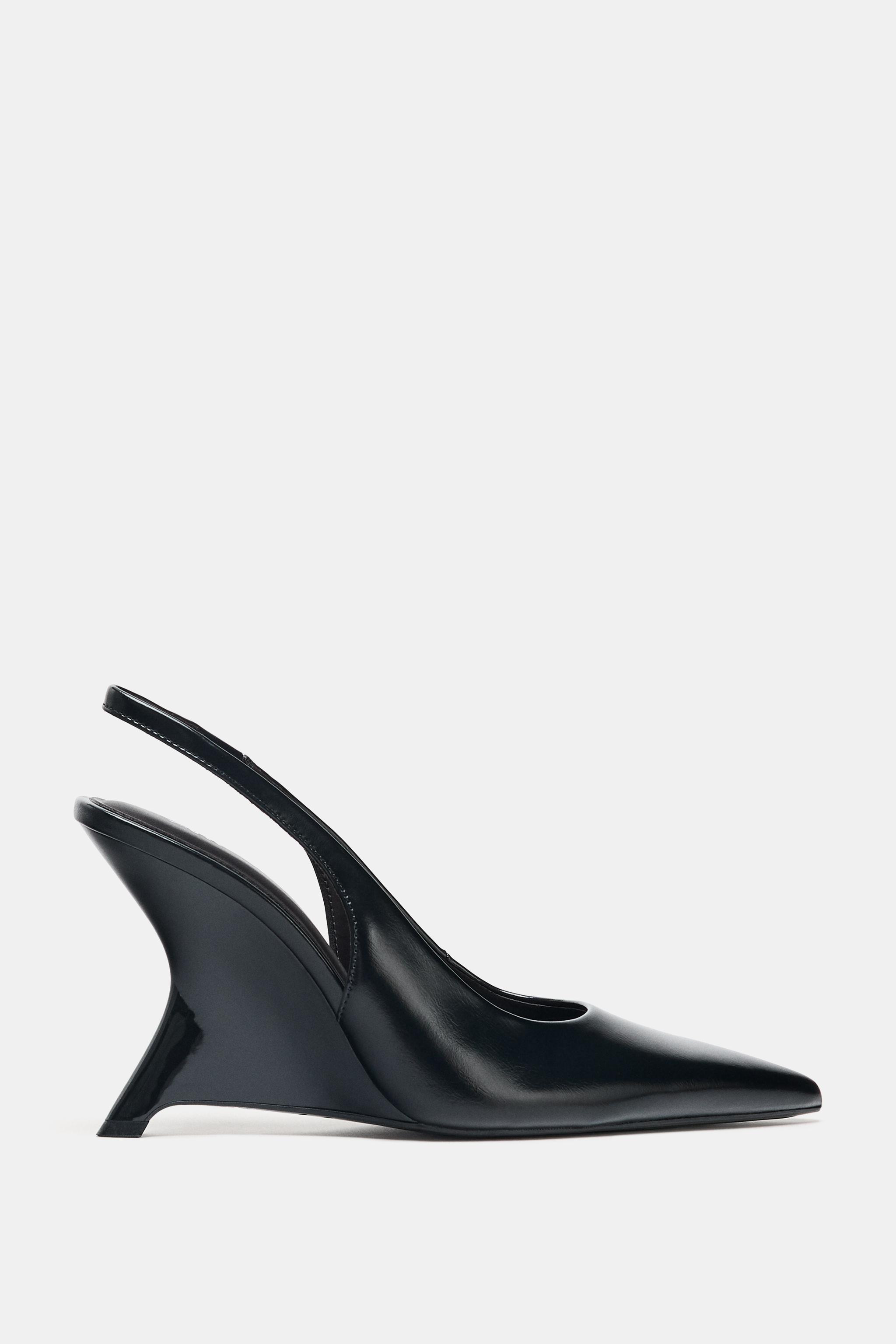 SLINGBACK WEDGE HEELS | Zara US