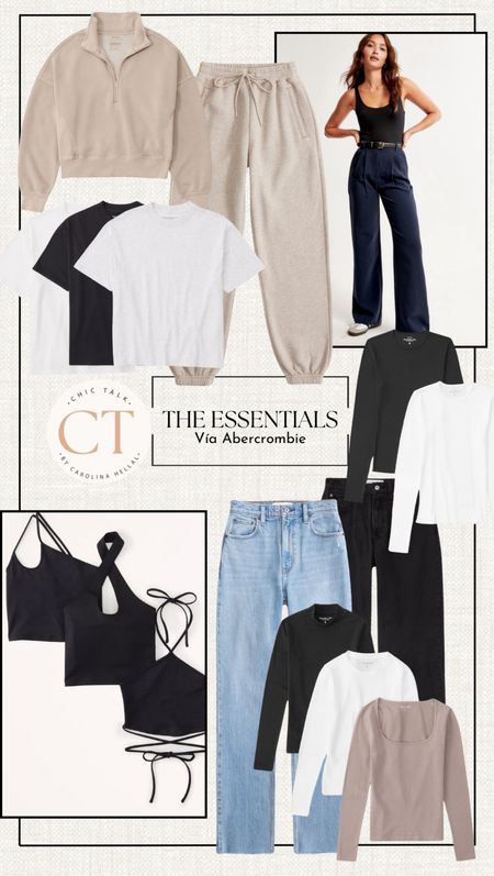 Wardrobe essentials via Abercrombie!
These are some styles I have in my closet and I can’t live without  

#LTKfindsunder50 #LTKfindsunder100 #LTKstyletip