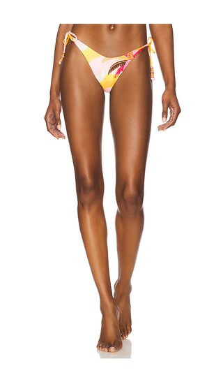 Maaji Paradiso Waves Splenium Bikini Bottom in Pink. - size S | Revolve Clothing (Global)