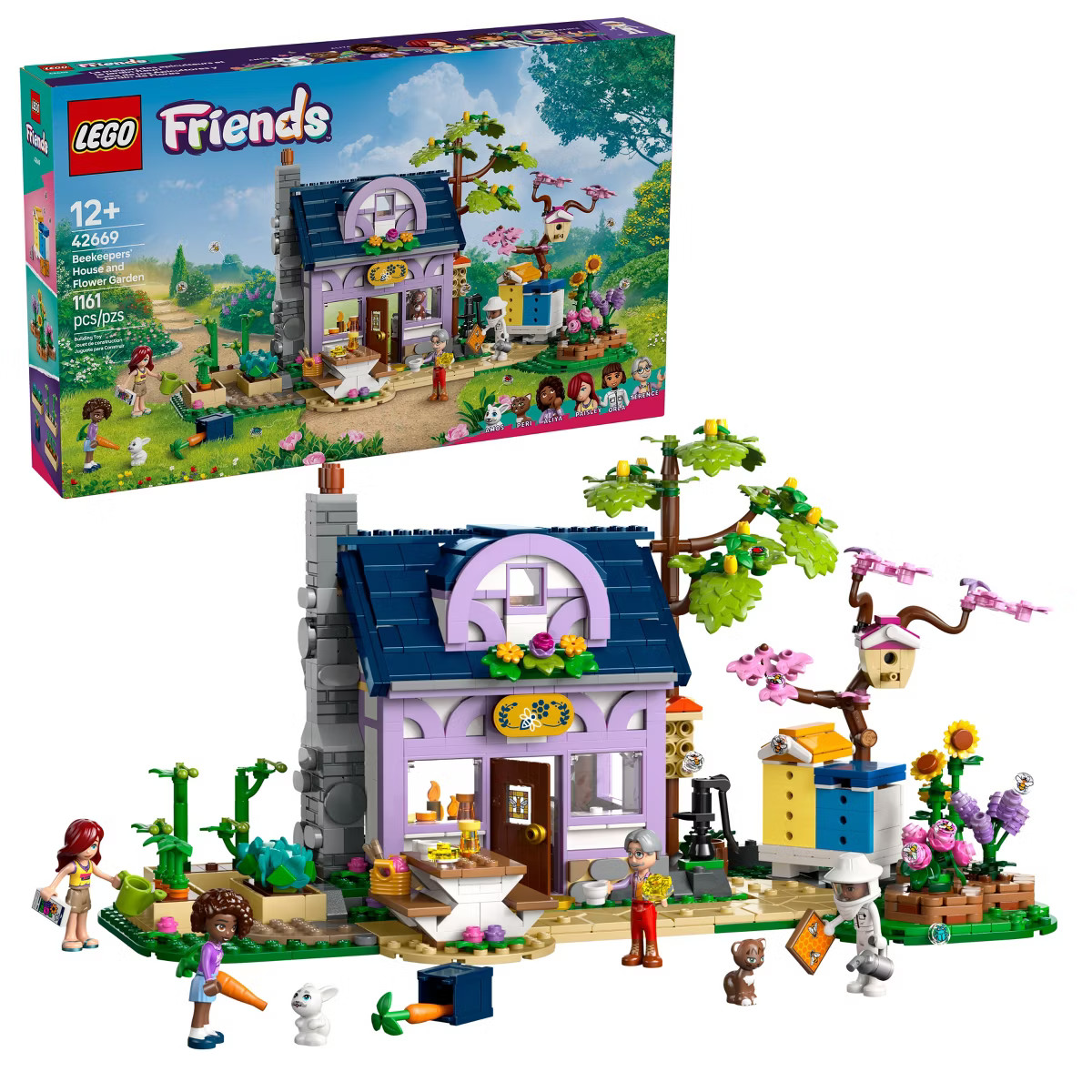 LEGO Friends Beekeepers' House and Flower Garden Building Kit 42669 | Target