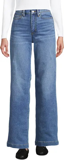 Recover High Rise Wide Leg Blue Jeans | Nordstrom