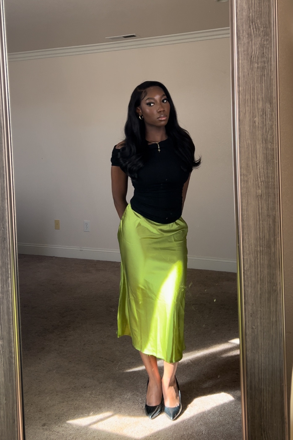 Green skirt dress 🖤

#LTKU #LTKFindsUnder50 #LTKStyleTip