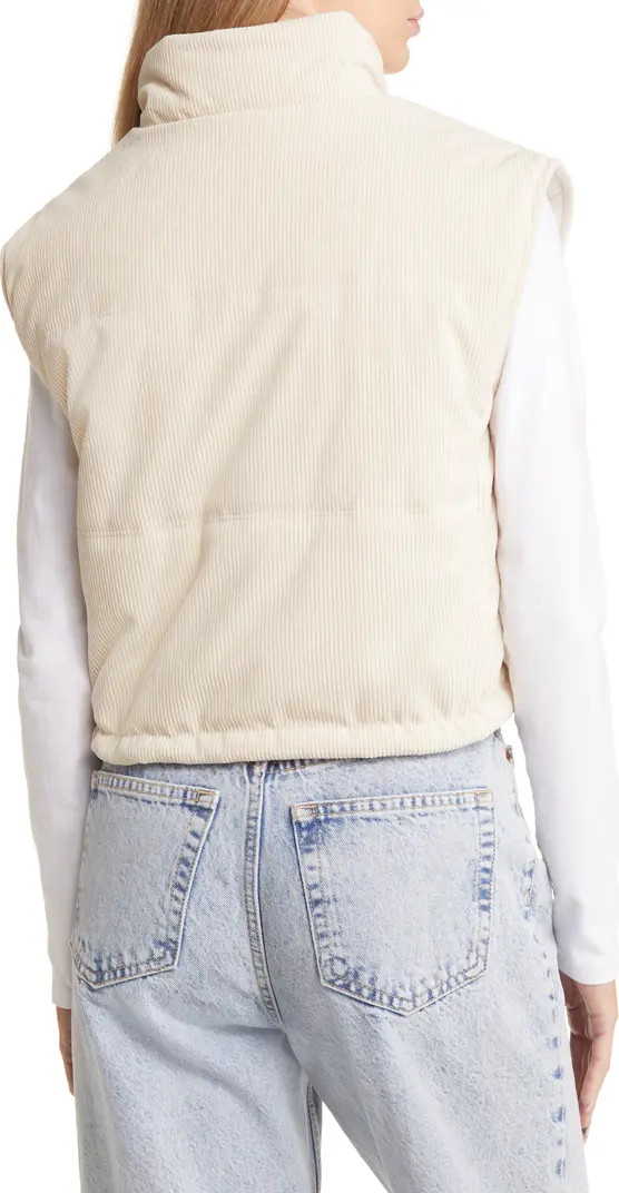 Crop Corduroy Vest | Nordstrom