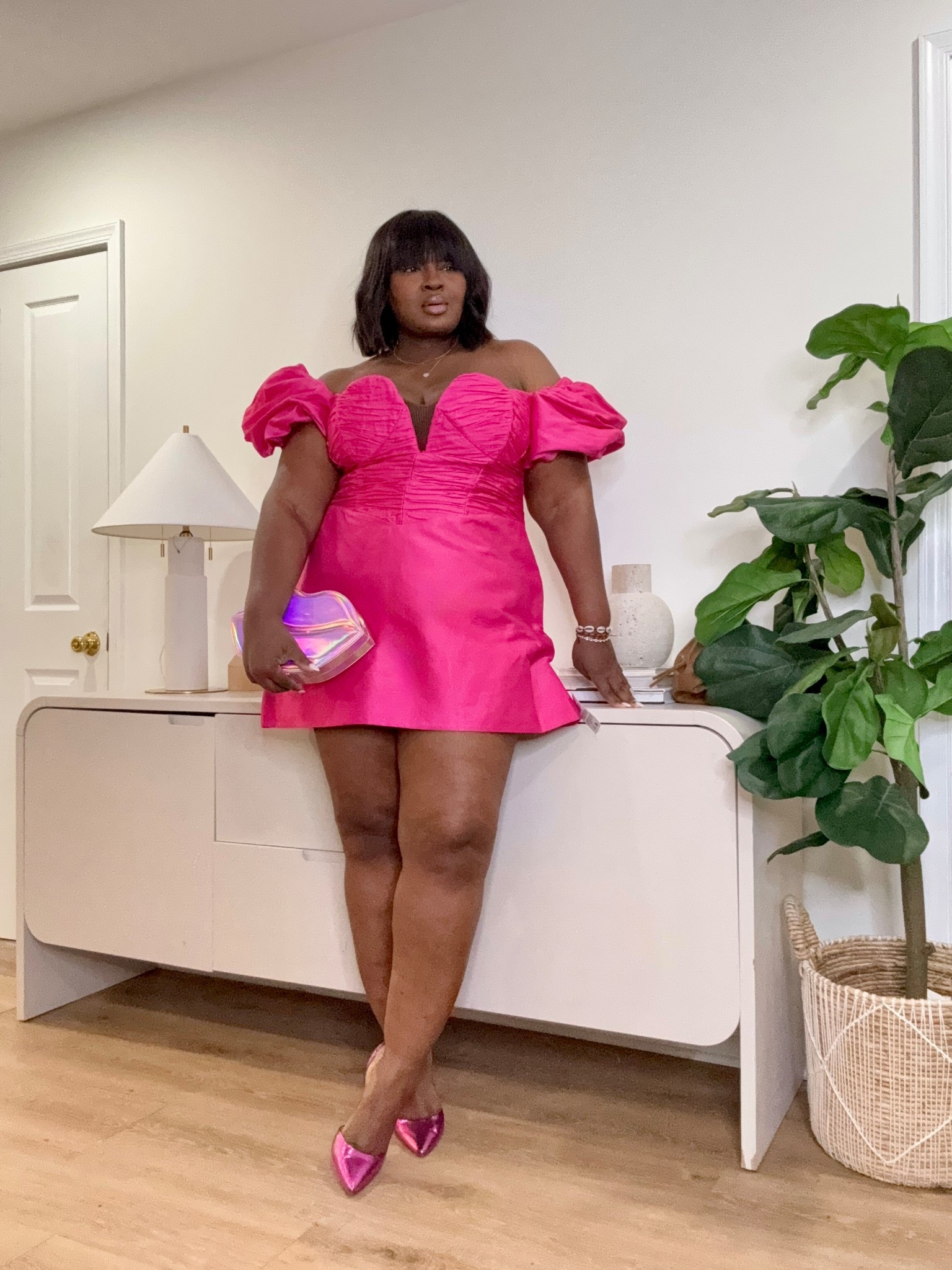 When I saw this ASOS LUXE Curve satin mini dress, I knew it had serious birthday outfit energy. The structured ruched bodice and puff sleeves make it feel playful yet elevated. #pinkdress #birthdaystyle #plussizefashionfinds #curvyfashion #partyoutfit #asoscurvefashion #datenightlook #fashionstyle #ltkfashion #outfitideas

#LTKMidsize #LTKSeasonal #LTKootd