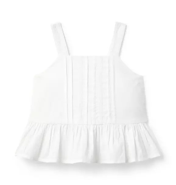 Pintuck Peplum Top | Janie and Jack