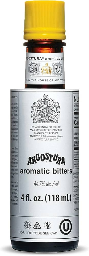 Angostura Aromatic Cocktail Bitters - 4FL OZ Bottle | Amazon (US)