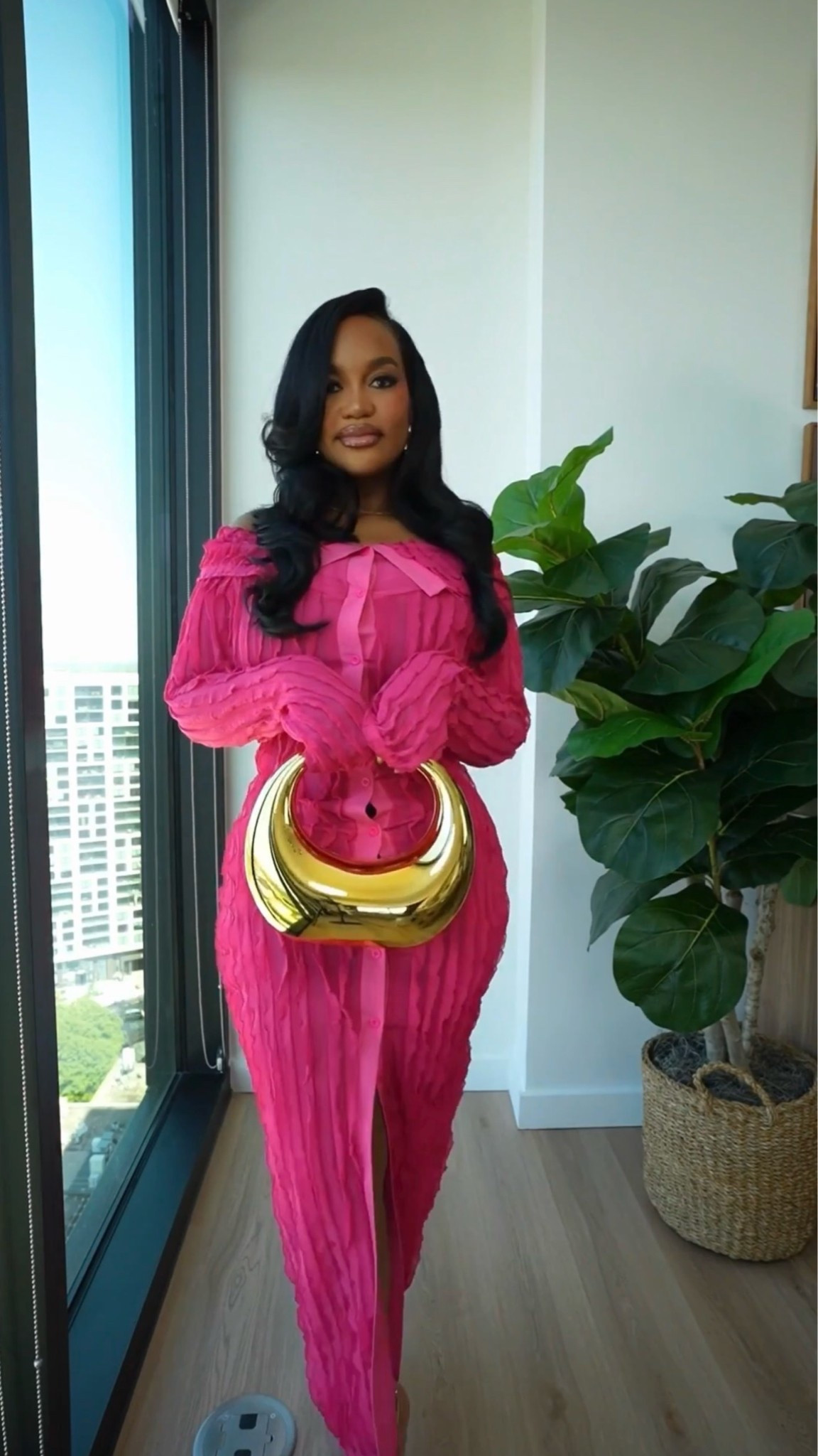 this dress?? yeah… she’s THAT girl 💖✨

the texture, the fit, the COLOR 😮‍💨 instantly gives elevated, luxe, “where did you get that?” energy. Perfect for weddings, brunch, birthday dinners, vacations, or any event where you wanna stand out without even trying.

And can we talk about the gold bag combo?? SO good together 😍

One of those dresses that really doesn’t need much styling because it already makes the statement for you.

#amazonfashion #pinkdress #springstyle #weddingguestdress #vacationstyle #birthdayoutfit #LTKamazon #LTKootd

#LTKootd #LTKgrwm #LTKSeasonal