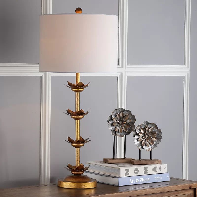 Ilkeston Leaf 32" Table Lamp Set (Set of 2) | Wayfair North America