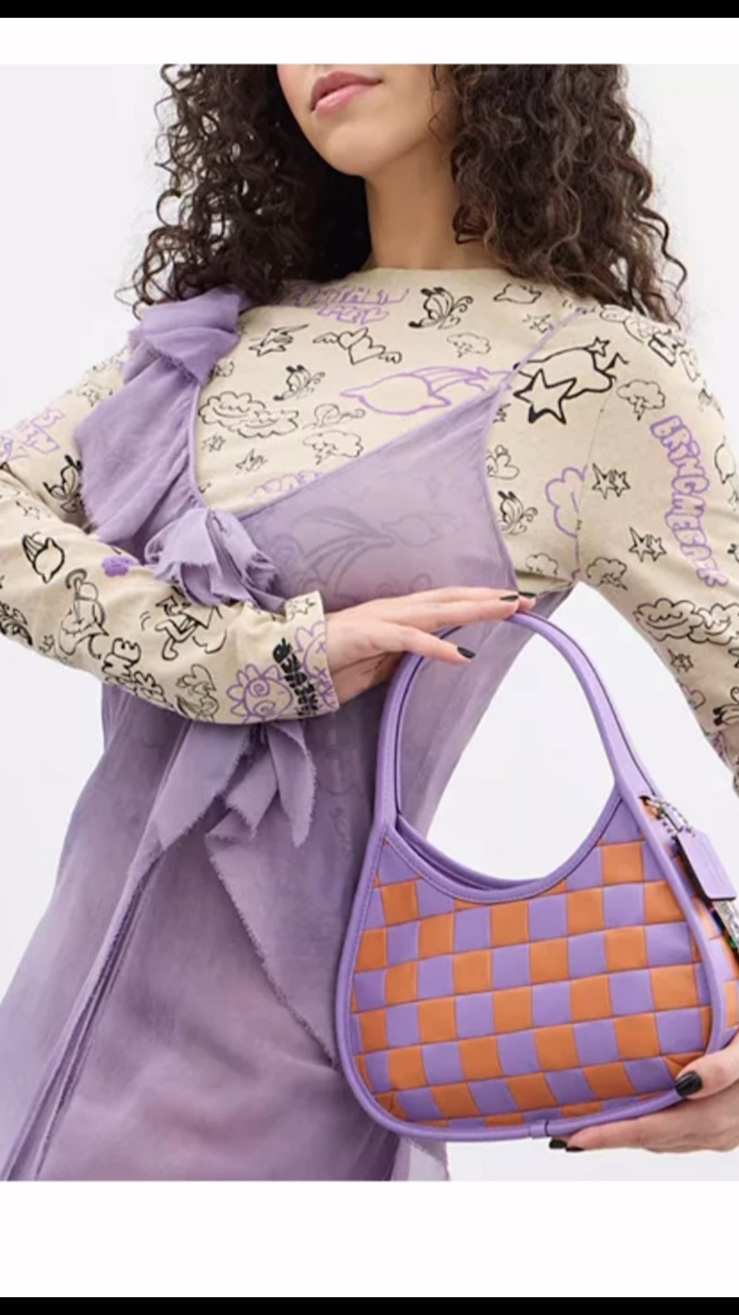 Ergo Bag in Checkerboard Leather
Coachtopia

* Top handle, 6.3" drop
* Dimensions: 9.8"L x 3"D x 6"H
* Magnetic snap closure

#LTKStyleTip #LTKItBag #LTKWatchNow