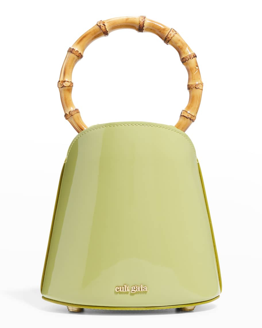 Cult Gaia Zenda Patent Leather Crossbody Bag | Neiman Marcus