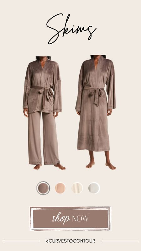 Skims Robe & Pajamas
#skims #robe #pajamas #comfy 

#LTKcurves #LTKstyletip