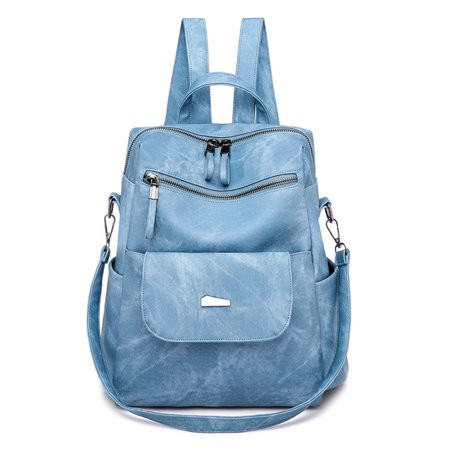 Mostdary Ladies Fashion Anti-Theft Rucksack Women Large Capacity Shoulder Bags Knapsack Infantry Pac | Walmart (US)