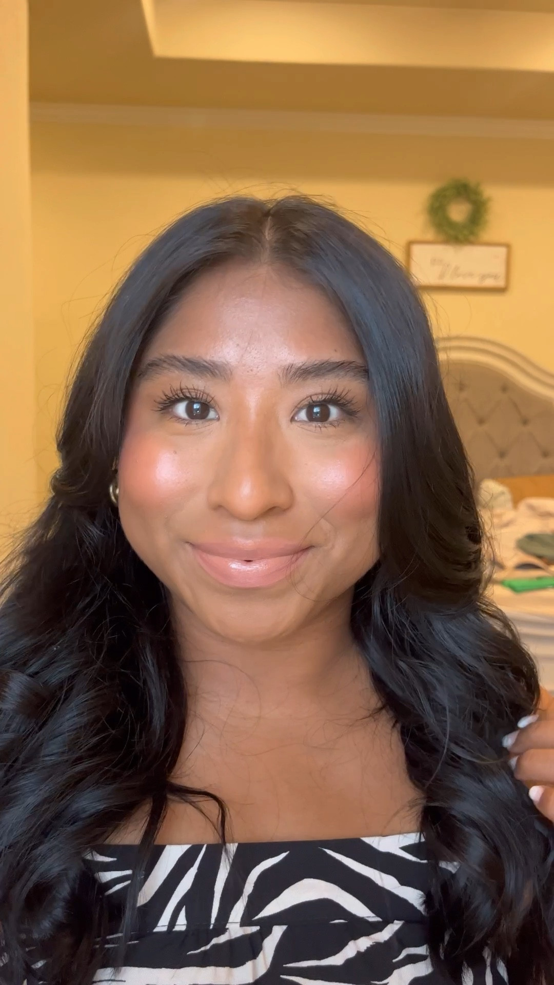 Full coverage summer makeup 
Foundation shade 505
Concealer shade sand 
Bronzer bronzed belle 
Blush Belize 
Powder blush luminoso 
Lipstick tease
Lipgloss milk n hunny 

#LTKBeauty #LTKxelfCosmetics #LTKxWalmart