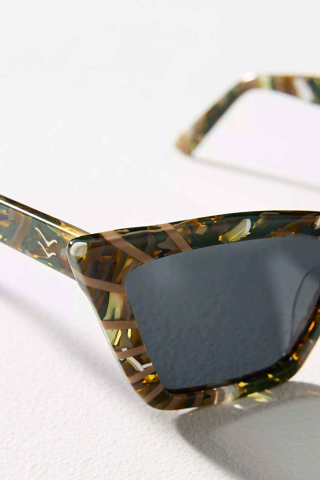 I-SEA Rosey Camo Sunglasses | Anthropologie (US)