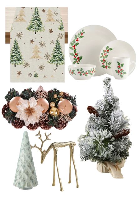 Style your holiday table with some of these seasonal
Christmas items. 

#LTKSeasonal #LTKfindsunder50 #LTKhome