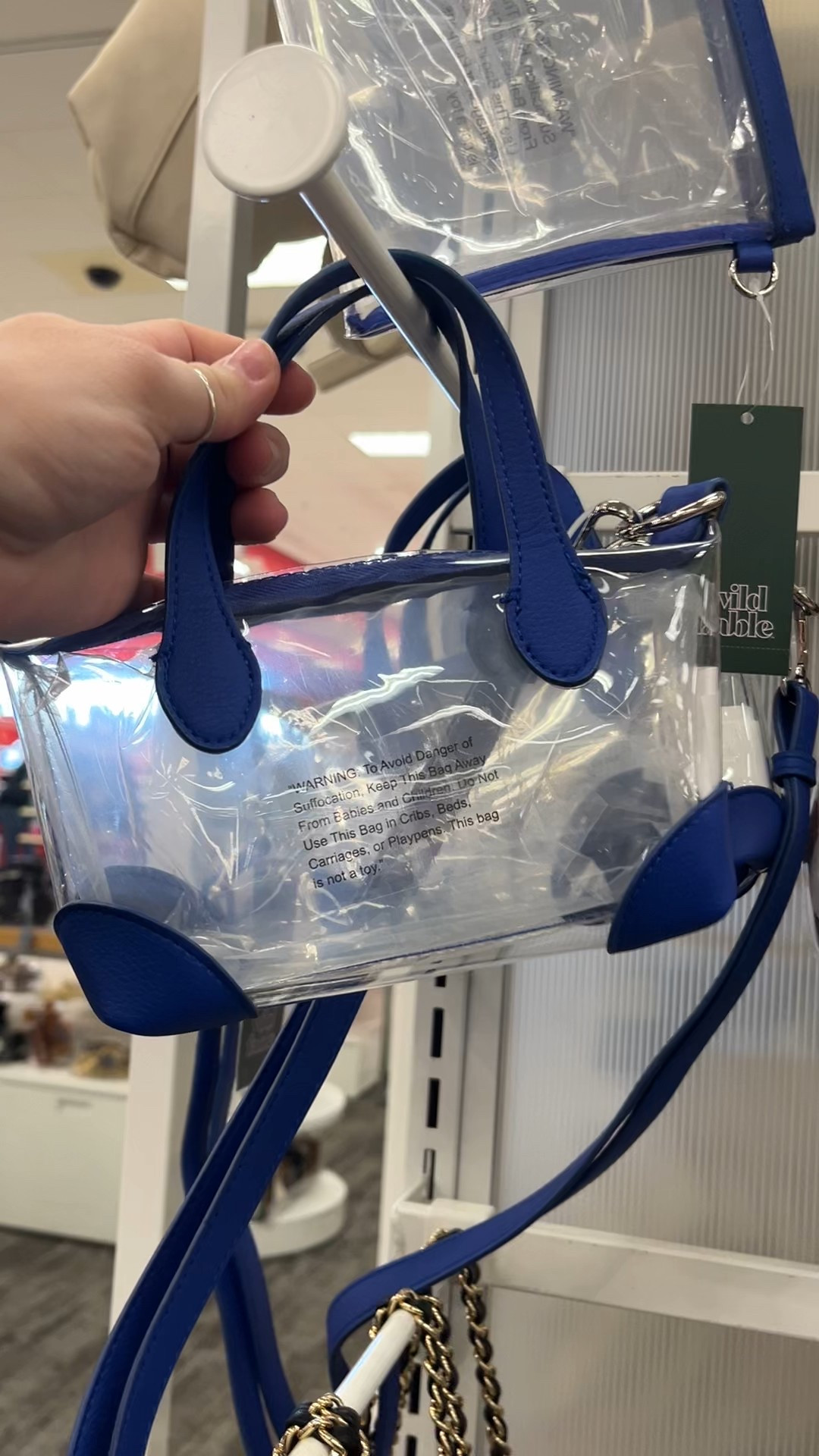 The perfect everyday tote for all your game days during the entire holiday season #GoBills

This $15 Handbag from Target is my go-to fall handbag, Thanksgiving outfit accessory, and even a cute Christmas shopping tote. The clear bag design is stadium-approved, concert-ready, game-day friendly, and still super stylish! Plus it fits all your essentials without sacrificing your aesthetic. Obsessed with the straps that come in literally any color, and the versatile crossbody bag option! ✨

Perfect for holiday travel, Thanksgiving events, Christmas markets, concert season, school programs, sports games, and everyday winter outfits. Such an easy Target accessory, affordable tote bag, and it’s only $15 to elevate any look.

Searchable favorites:
👜 Clear stadium bag, concert bag, game day purse, everyday tote, fall crossbody bag
🤎 Neutral fall accessory, Thanksgiving outfit idea, holiday bag, Christmas outfit accessory, Target handbag
🎄 Holiday gifting idea, stocking stuffer idea, budget-friendly fashion, LTK holiday style, winter accessories

#LTKFinds #LTKBag #TargetStyle #TargetFinds #FallAccessories #ThanksgivingOutfit #ChristmasOutfitInspo #HolidayStyle #AffordableFashion #OOTD #ClearBagTrend #UniversalThread #EverydayStyle #LTKUnder50 #LTKHoliday #MicroInfluencerStyle #HolidayFashion #LTKGiftGuide #LTKTravel

#LTKTravel #LTKGiftGuide #LTKHoliday

#LTKFindsUnder50 #LTKGiftGuide #LTKHoliday